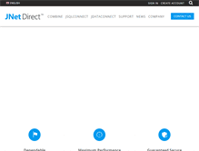 Tablet Screenshot of jnetdirect.com